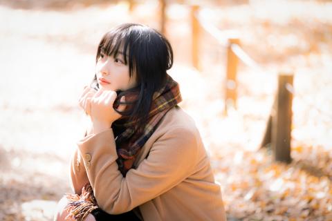 大学生の女性